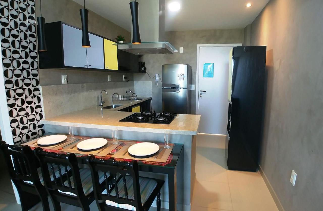 Apartmán Areias Do Mar ! Charmoso E Com Ar Na Sala A318 Barra de São Miguel Exteriér fotografie